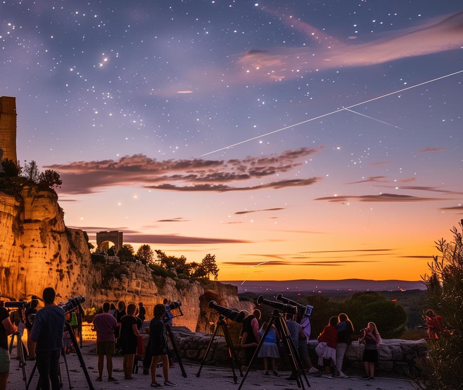 location vacances mas foucray aux baux de provence animation